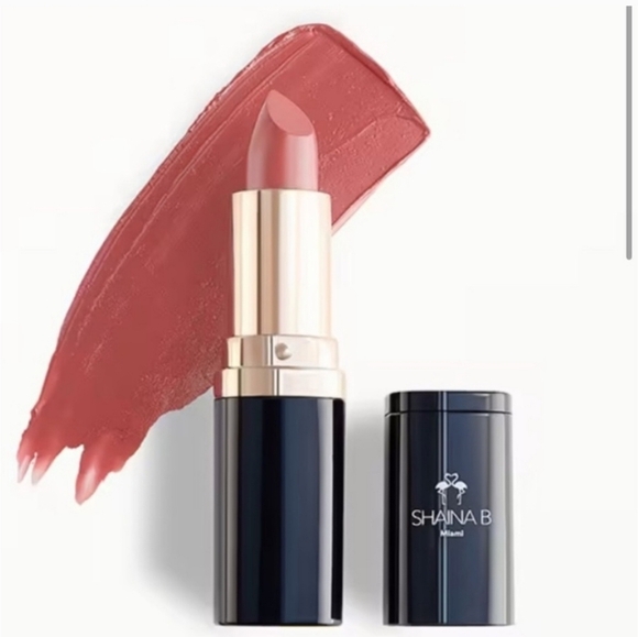 🩷 3/$15 Shania B Miami Lipstick: HIBICUS ISLAND (satin pink) .10oz New Sha… - Picture 3 of 4